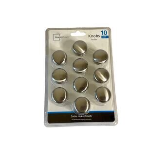 Mainstays Knobs - Satin Nickel Finish